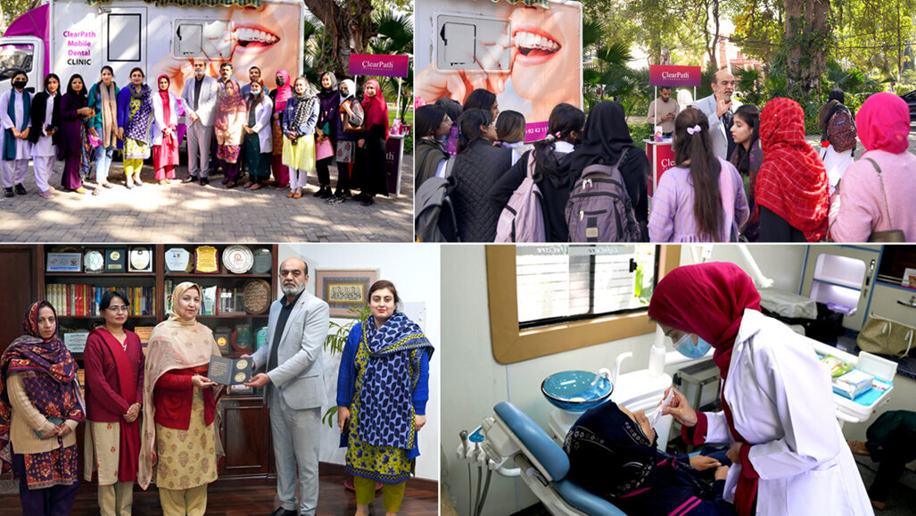 Free oral health awareness camp at LCWU