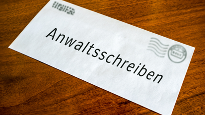 Vorsicht vor falschen Abmahnungen