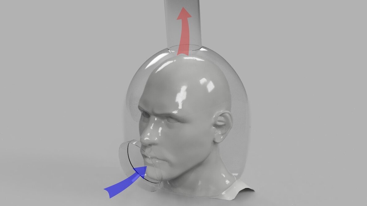 Interview: Scientists design SARS-CoV-2-removing vacuum helmet