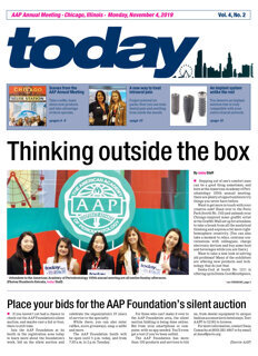 today AAP Annual Meeting Chicago, November 04, 2019