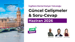 Diş Hekimleri için İngiltere Yolculuğunu Başlatacak Webinar