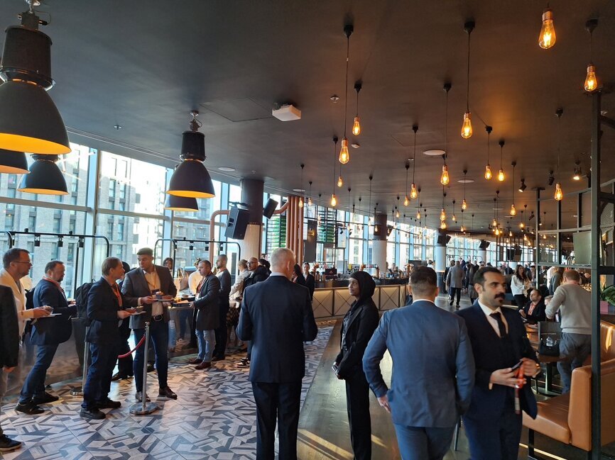 Osstem Europe Meeting London 2024: Lunch. (All images: Osstem Implant)