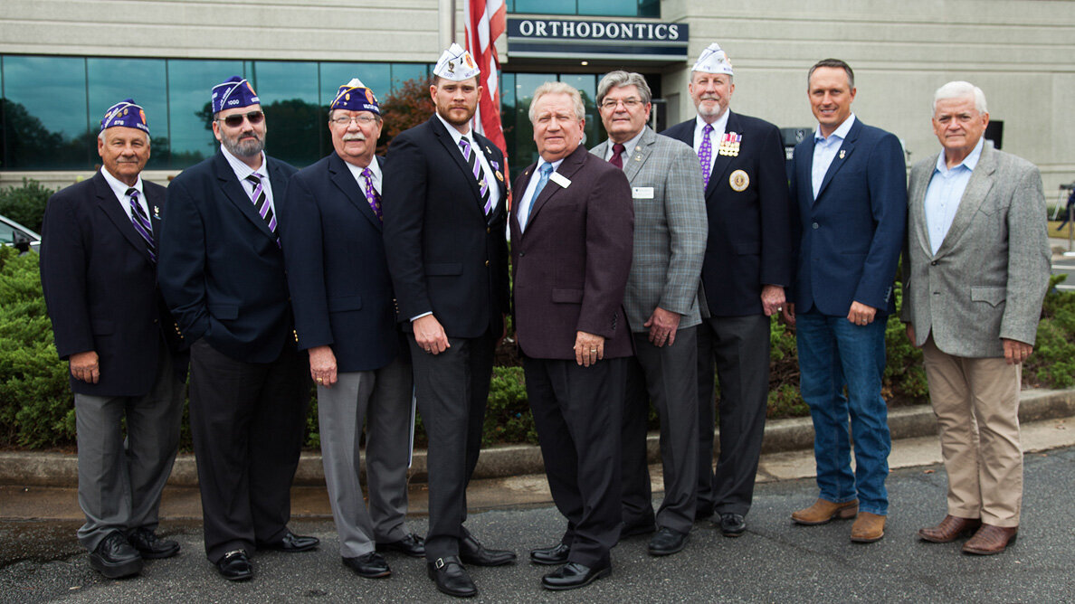 Georgia School of Orthodontics is named a Purple Heart School