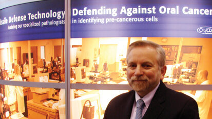 BrushTest from OralCDx determines whether a patient has pre-cancerous or cancerous cells