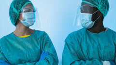 Being involved in clinical activities did not increase risk of COVID-19, study says