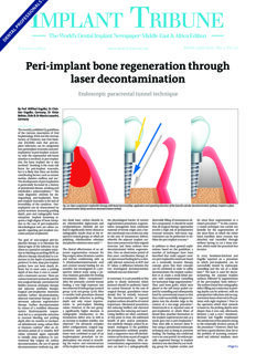 Implant Tribune Middle East & Africa No. 2, 2020