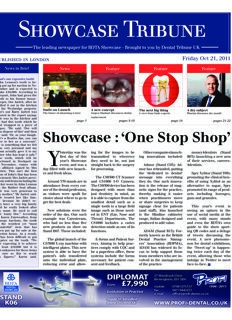today Showcase Tribune BDTA Birmingham 21 Oct. 2011