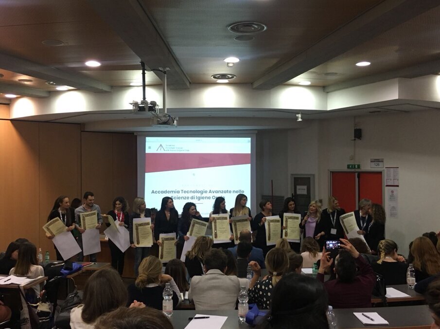 Consegna pergamena Master Sapienza di Roma