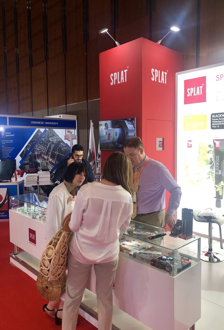 SPLAT booth at AEEDC Dubai 2019 (Photograph: DTI)