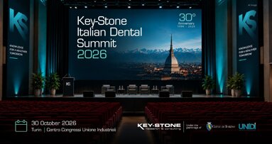 Key-Stone Italian Dental Summit: a Torino oltre un centinaio di aziende e istituzioni, insieme per leggere il futuro del settore dentale italiano