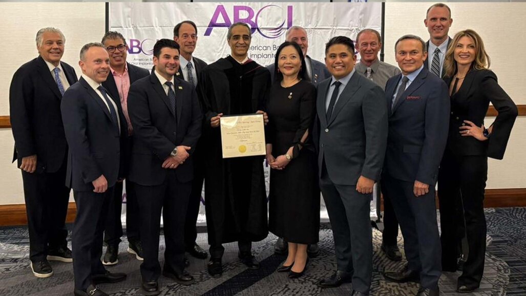 Pakistan’s first ABOI diplomate Dr Irfan Qureshi formally recognized at AAID conference in the US