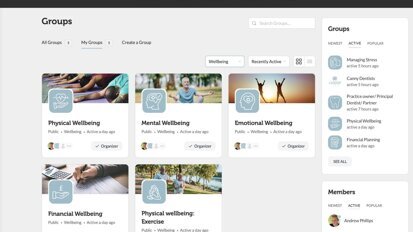 Canny Dentists – the wellbeing social network for dental professional aims to be “for the dental industry, funded by the dental industry”
